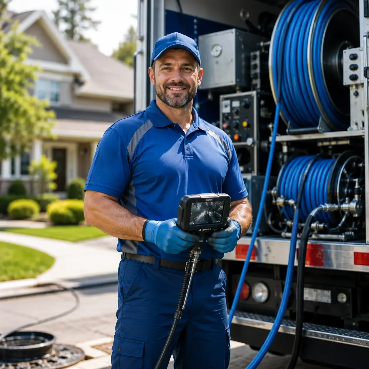 Local outdoor drain cleaning specialists in Camby, IN